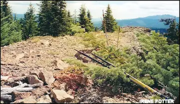 Photo of Pyramid Peak Lookout Site