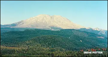 View of Mount St. Helens 10/3/1999