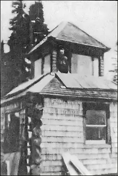 Cupola cab built in 1926 by Bill Roe, pictured here