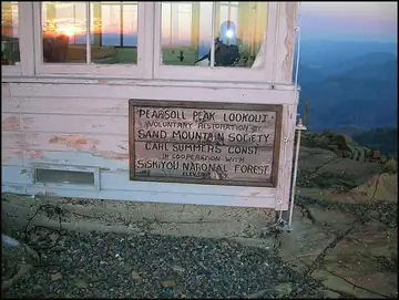 Photo of Pearsoll Peak Lookout