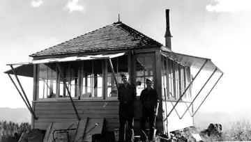 Cinder Prairie Lookout 1944
