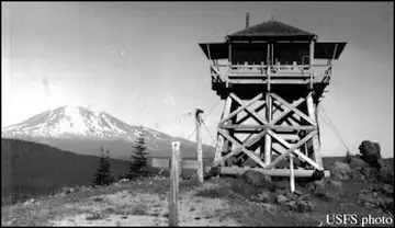 Photo of West Twin Butte Lookout Site