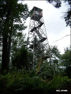 Tower in beginning stages of restoration 9/4/2010