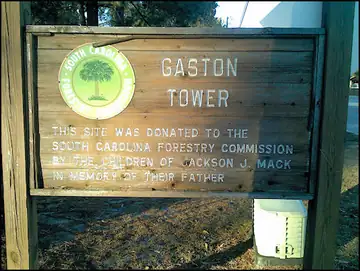 Photo of Gaston Firetower