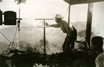 Tent Structure When Used As A Secondary Lookout Site - 1933