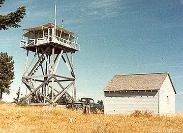 Fivemile Butte in 1956