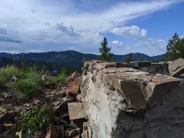 Lookout foundation remains