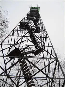 View from tower base