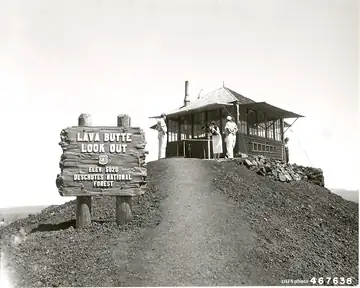 Lava Butte in 1950