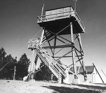 Spring Butte in 1955