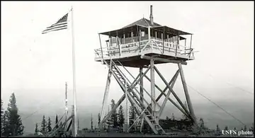 Photo of Saddle Butte Lookout Site
