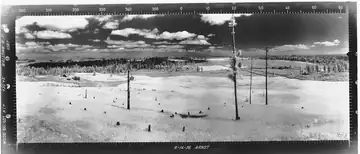 Wood Butte Lookout panoramic 8-14-1935