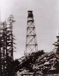 Wolf Mountain Lookout 1931 - 1940