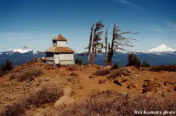 Black Butte cupola cabin