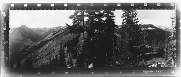 French Ridge Lookout panoramic 8-13-1934 (SW)