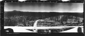 Finley Butte Lookout panoramic 6-13-1934