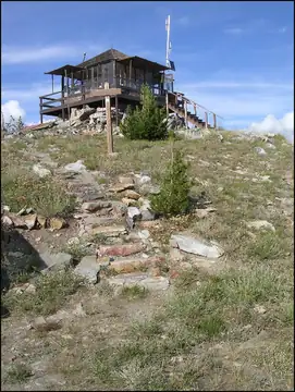 Photo of Tyee Mountain Lookout, 2009