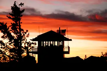 Sunset at Tahquitz Peak