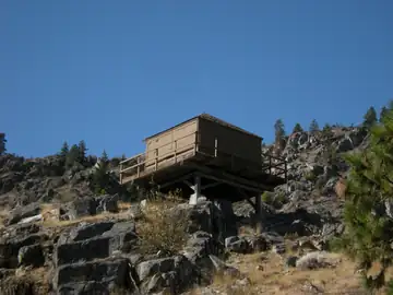Photo of Badger Mountain Lookout Site (now at CBFIC)