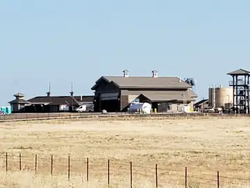 New Helitack Base under construction with Training Tower - 2018