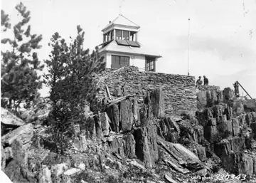 Custer Peak in 1936