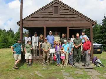 Hunter Mountain Fire Tower Cabin Centennial Celebration 8/19/2017