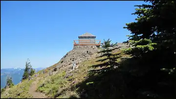 From the trail looking north, July 2, 2011