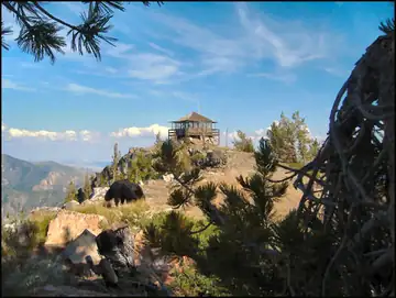 Photo of Tyee Mountain Lookout, 2009