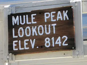 Photo of Mule Peak Lookout