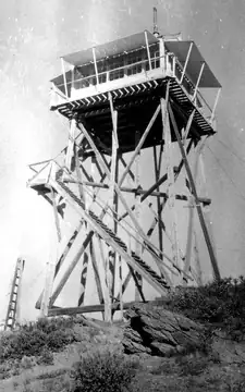 Point Prominence Lookout - Circa 1942