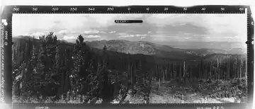 McCue Ridge Lookout panoramic 10-3-1934 (N)