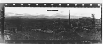 Dugout Mountain Lookout panoramic 9-15-1934 (SE)