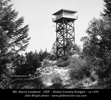Mt. Harris in 1970
