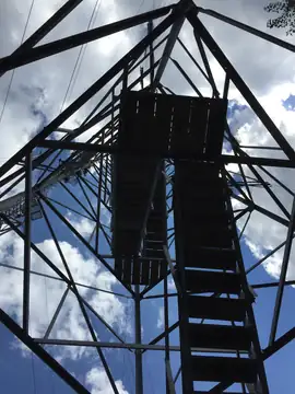 Looking Up Tower in August 2017