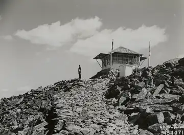 West Fork Butte in 1943