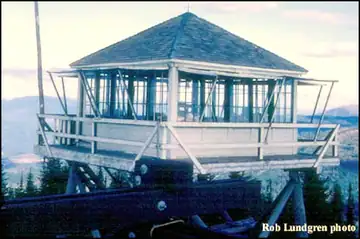 Photo of Huckleberry Mountain Lookout Site (Colville NF)