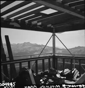 Photo of Mitchell Peak Lookout Site