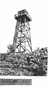 Table Lookout 1934