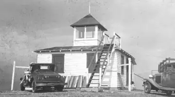 With residence quarters added - 1928