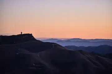 Sid Ormsbee Lookout at sunset