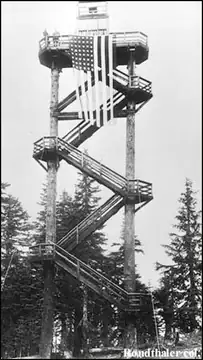 Photo of Larch Mountain Lookout Site, 1915