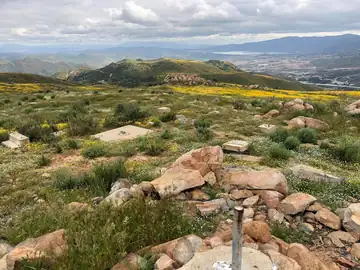 Original site of Estelle Mountain Lookout