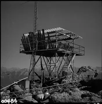 Mitchell Peak Lookout - Circa 1962