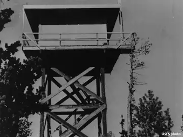 Cultus Mountain Lookout 1950s