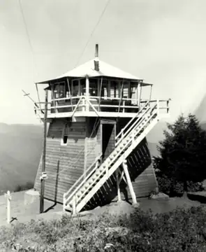 Offield Mountain Lookout - 1981