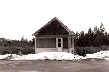 Prospect Peak Lookout at Manzanita Lake - 1998