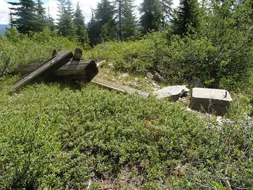 Elephant Mountain Lookout site 2007