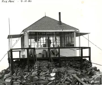 Rice Peak in 1980