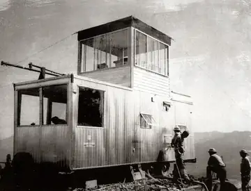 R1M - Region 1 mobile cupola trailer - Circa 1954