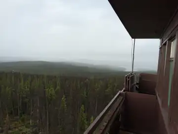 View from catwalk (photo